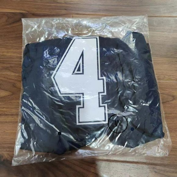 Nike Dallas Cowboys Dak Prescott #4 Jersey-Navy - Picture 5 of 5